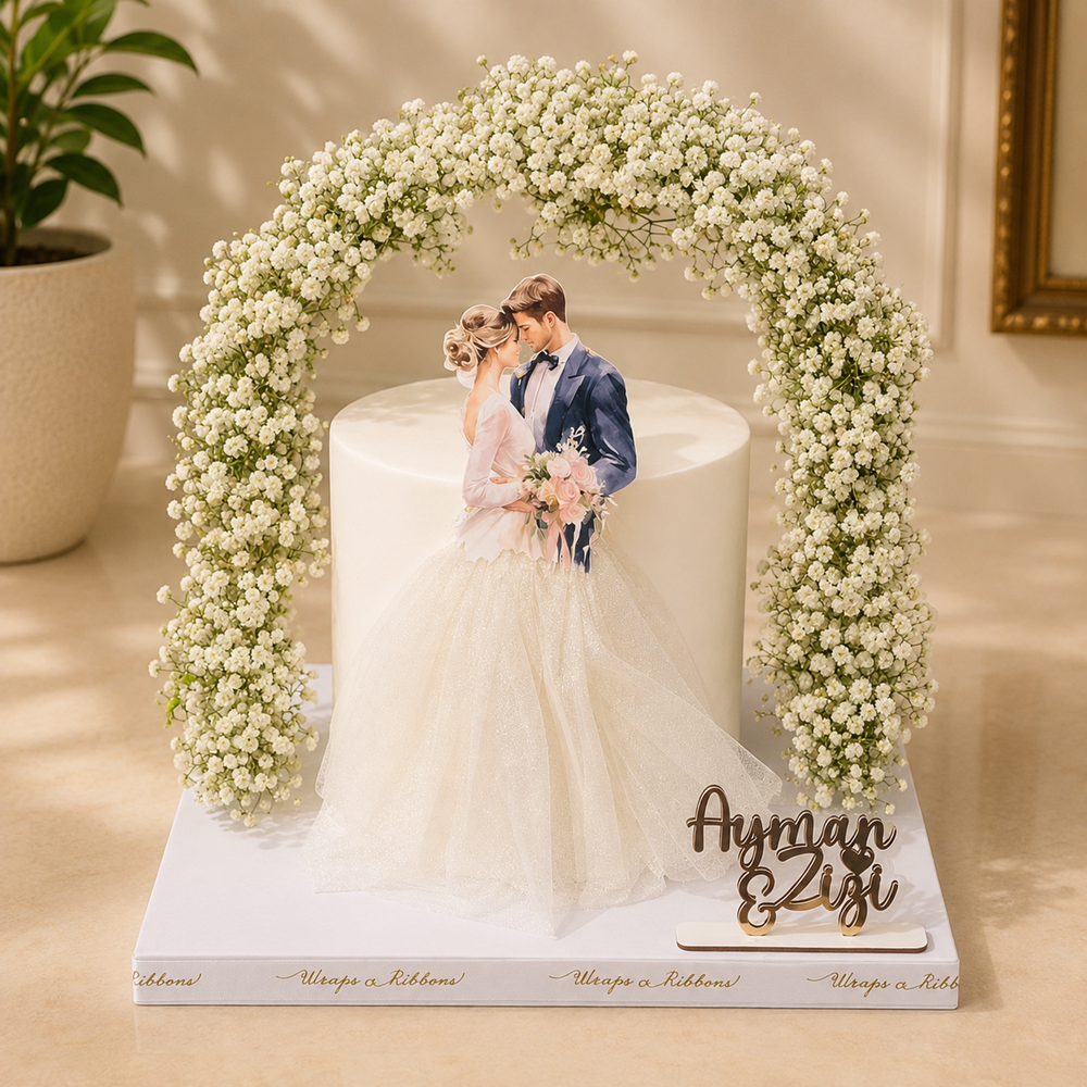 Bridal Arc & Cake