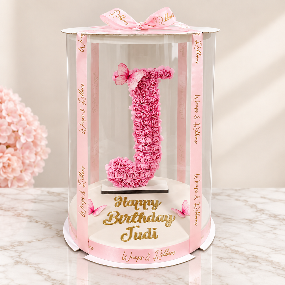Artificial Flower Letter