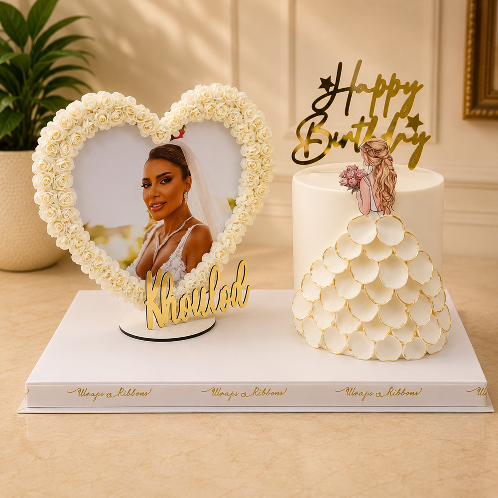 Bridal Package – Picture Heart & Cake