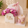 Plexi Floral Arch & Cake Set