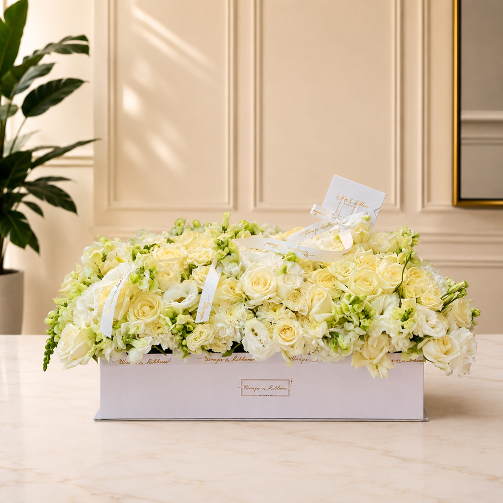 White Floral Beauty