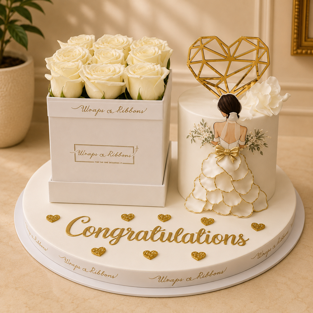 Bridal Flowers & Cake Package