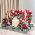 Mega Big Plexi Roses & Tulips