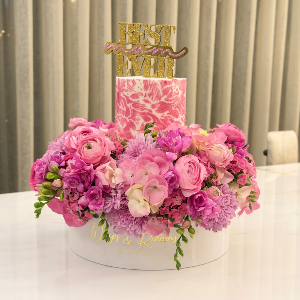 Flowers & Cake – Medium