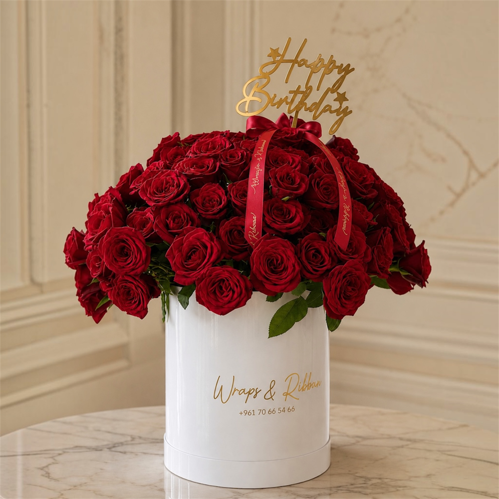 Red Roses Box