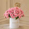 Pink Roses Box