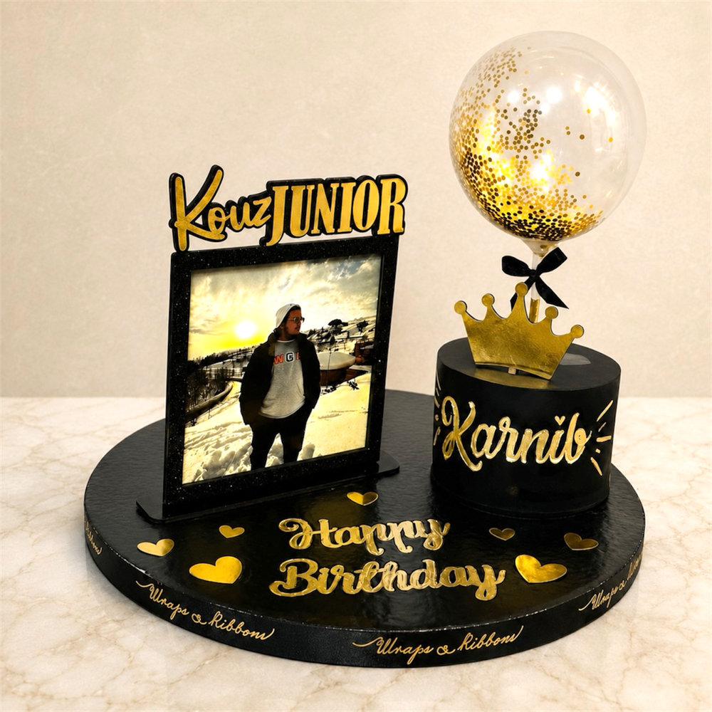 Picture Frame & Cake