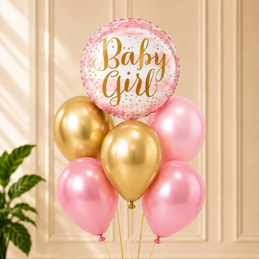 Baby Girl Balloons