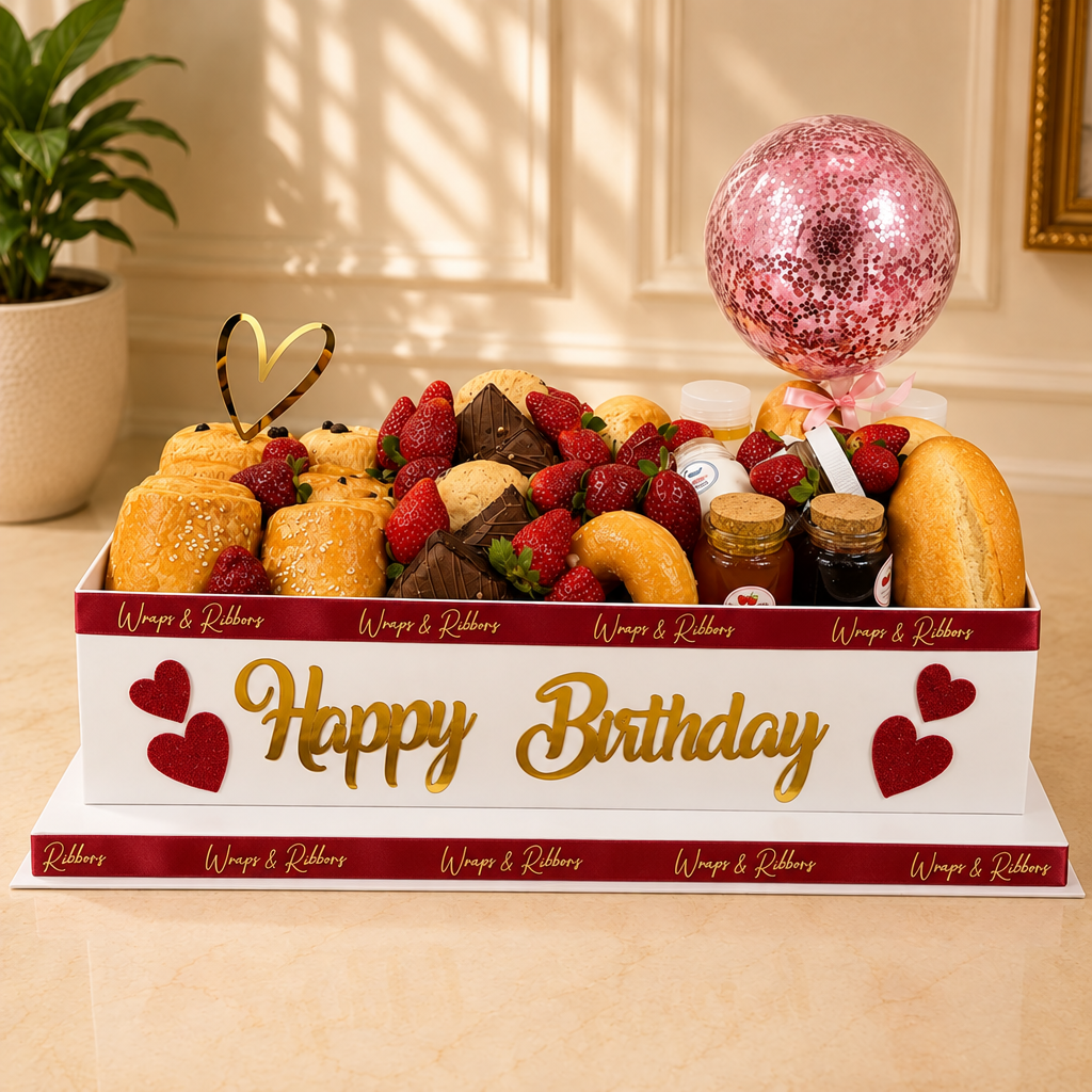 big breakfast box white box – Red ribbon