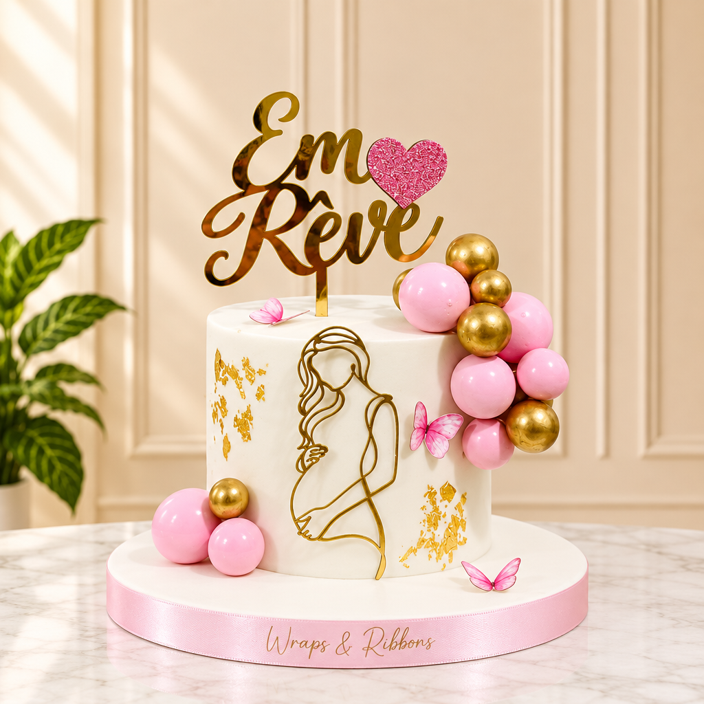 Mom to be Cake